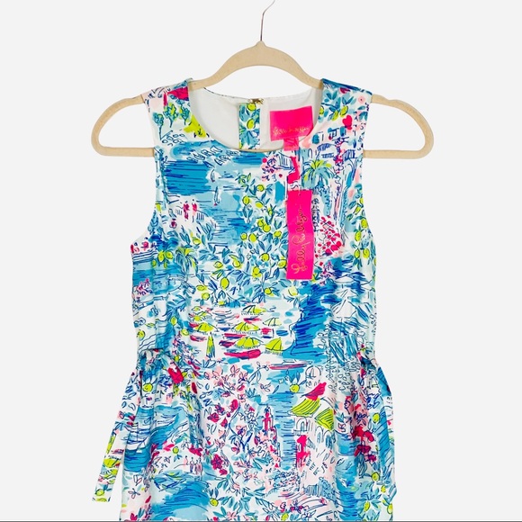 Lilly Pulitzer Marli Shift Dress Postcard Positano - Picture 4 of 11